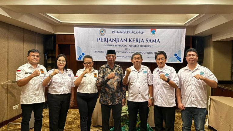 PENANDATANGANAN PERJANJIAN KERJA SAMA ITM TOMOHON DAN PEMERINTAH KABUPATEN BOLTIM